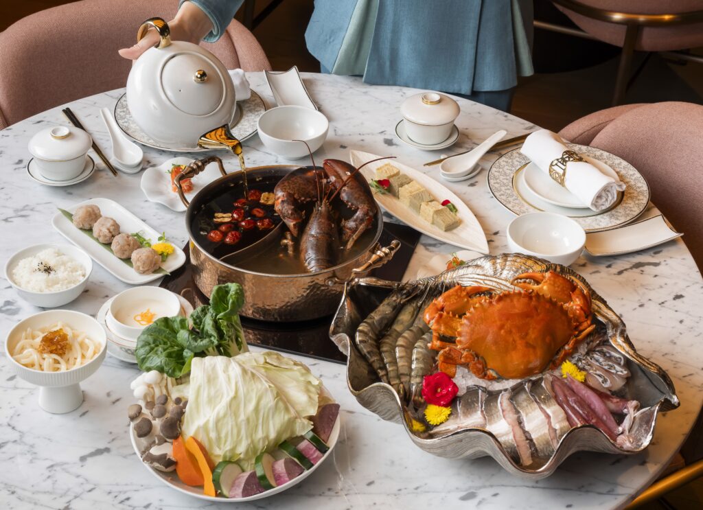 采月鍋品秋季套餐茶湯